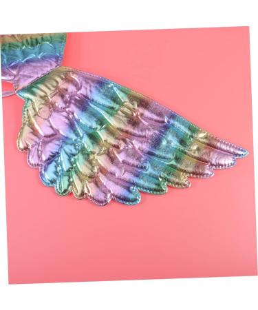 2 Pcs Kids Performance Costume Kids Clothes Dreses Girls Clothing Angel Wings Cosplay Child Colorfulx3pcs Size 1x3pcs - Buy Online on GoSupps.com
