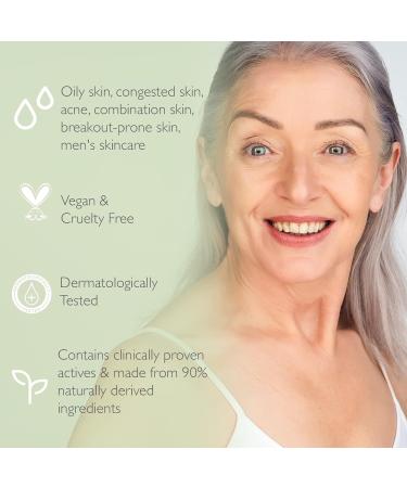 SKINICIAN Purifying Day Moisturiser SPF30 - Lightweight Moisturising Face Cream for Oily Skin - Mattifying Lotion - Anti-Wrinkle Face Moisturiser - Hydrating Formula Suitable for Problem Skin (50ml) - Buy Online on GoSupps.com