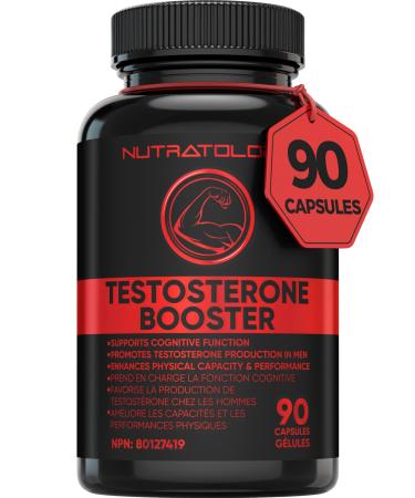 Testosterone Booster for Men - Tribulus Terrestris Tongkat Ali Maca Horny Goat Weed Ginseng DIM. Formulated To Enhance Physical Performance & Promote Testosterone Production - 90 Capsules 90 count (Pack of 1)