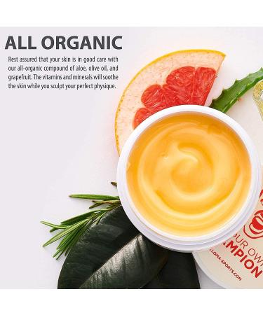LOMA Hot Gel - Premium Sweat Cream for Women and Men - Skin Tightening Stomach Cream with Aloe Vera Extract - Original Lipo Gel for Enhanced Workouts - Buy Online on GoSupps.com