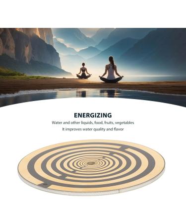 3 Inch Tesla Positive Energy Disc - EMF Radiation Reduction Balanced Energy for Meditation & Chakra Healing - Buy Online on GoSupps.com