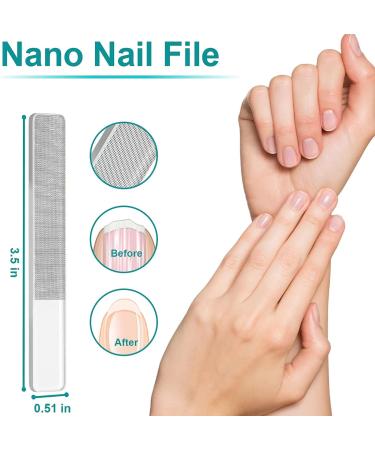Tiomues Stainless Steel Nail Clippers Set for Thick or Tough Nails - Includes Nail File - Manicure Tools for Men/Women - Buy Online on GoSupps.com