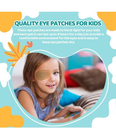 40pcs Beige Adhesive Eye Patches - Comfortable Non-Woven Eye Bandages for Adults & Kids with Lazy Eye | Breathable Eye Pads for Shipping Worldwide - Buy Online on GoSupps.com