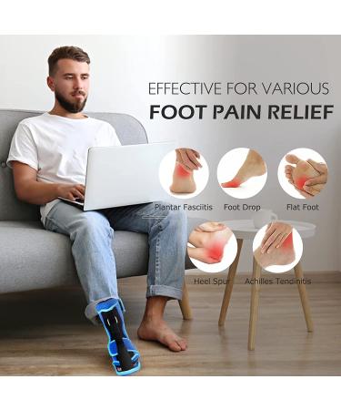 Lynrise Plantar Fasciitis Night Splint - 2pcs Foot Brace for Pain Relief | Achilles Tendonitis & Flat-Foot Support for Women & Men - Buy Online on GoSupps.com