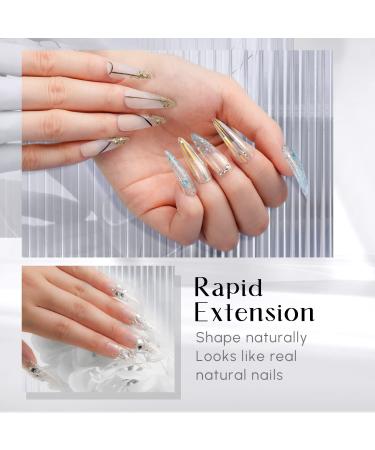 60ml Clear UV Nail Extension Gel for Salon & DIY Nail Art | Nail Tech Favorite for Quick Building & Professional Results - Buy Online on GoSupps.com