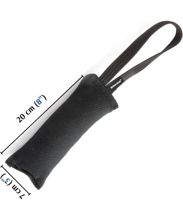 Dingo Gear Cotton Nylon Bite Sausage for Dog Training - IGP IPO Obedience Protection Sport - 20x7 cm Black (S00069) - Buy Online on GoSupps.com