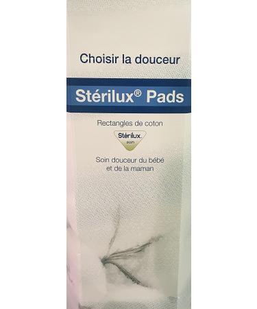 Hartmann Sterillux Care Products - Cotton Rectangular Pads 8x10 cm | 2 Packs - International Shipping Available - Buy Online on GoSupps.com