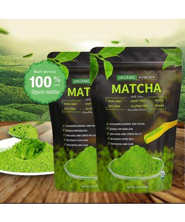 Matcha Green Tea Powder 100g Organic Matcha Powder Ceremonial Grade Matcha - Buy Online on GoSupps.com