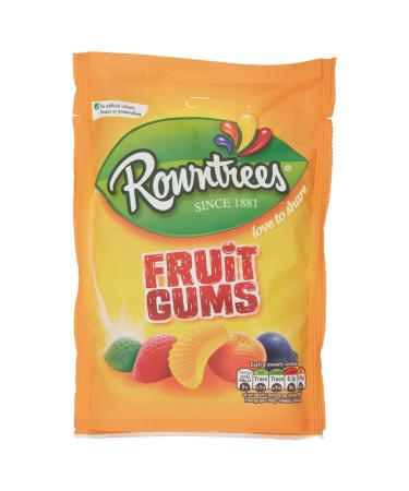Rowntree's Rowntree's Pack of 8 Fruit Candy Bags 150g