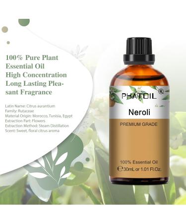 Premium Grade Neroli Essential Oil 30ML for Aromatherapy and Diffusers - 100% Pure Oils for Home | PHATOIL - Buy Online on GoSupps.com