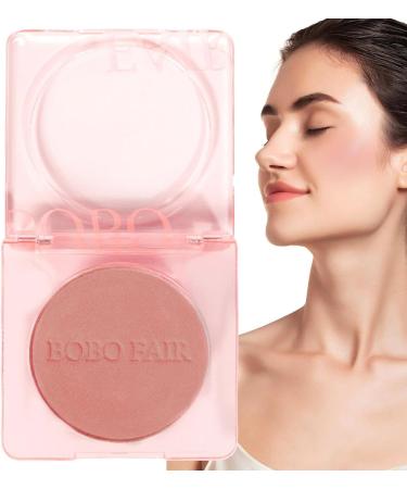Blushs for Cheeks | Matte Monochrome Blushs Makeup | Natural Clear Low Saturation Rouge for Dark Skin Wedding Prom Dating Pochy 03 - Buy Online on GoSupps.com