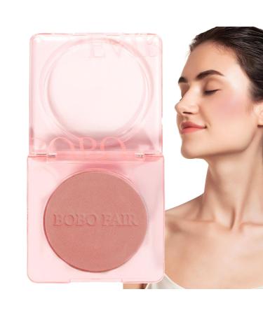 Powder Blushs Palette Matte Monochrome Blushs and Palette Natural Low Saturation Rouge Blushs for Brighten Your Face for Prom Wedding Bar Rowces 03