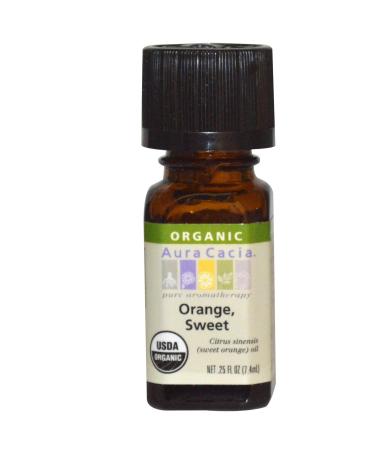 Aura Cacia - Organic Orange Sweet - .25 oz
