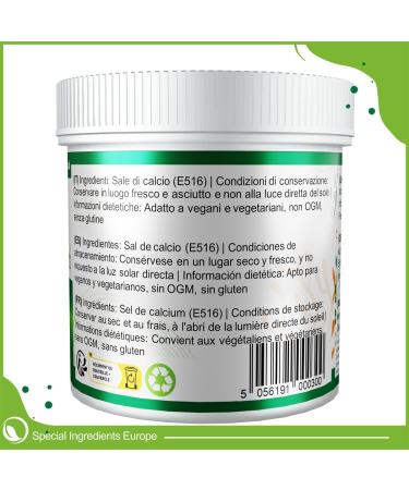  Special Ingredients Special Ingredients Calcium Sulphate (Plaster/Gypsum) 100g Premium Quality - Suitable for Vegans and Vegetarians - Non-GMO - - Buy Online on GoSupps.com