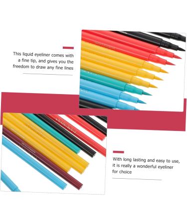 DOITOOL Matte Liquid Eyeliner 12pcs Eyeliner Pencil Eyeliner Liquid Pen Eyeline Liquid Pencil Liquid Eyeliner Set Matte Makeup - Buy Online on GoSupps.com