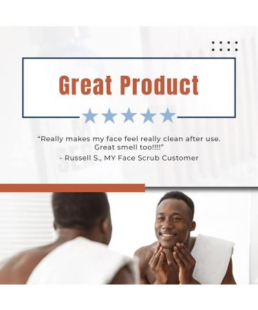 Evan Alexander Grooming Face Scrub - Exfoliating All-Natural Men s Scrub with Pumice & Clay for Skin Irritation - 4 oz - Buy Online on GoSupps.com