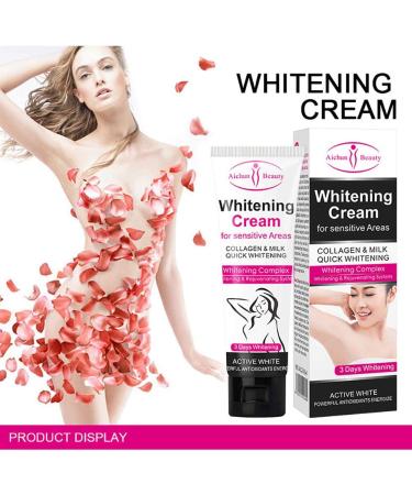 Whitening Cream Body Cream Neck Sensitive Areas Elbows Thighs Knees Body Underarms Whitening Cream - Buy Online on GoSupps.com