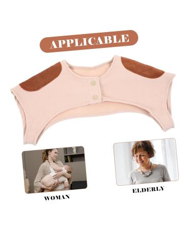 FRCOLOR Warm Vest & Shoulder Brace for Elderly - Breathable Washable Neck Heat Pad - Comfortable Support for Winter - Assorted Colors - Buy Online on GoSupps.com