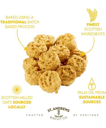 Scottish Cheddar Cheese Biscuits | 8 x 90g Boxes | Extra Mature Cheddar Cheese Bites | Made in Scotland | St Andrews Biscuit Co. (Cheddar Cheese Bites) - Buy Online on GoSupps.com