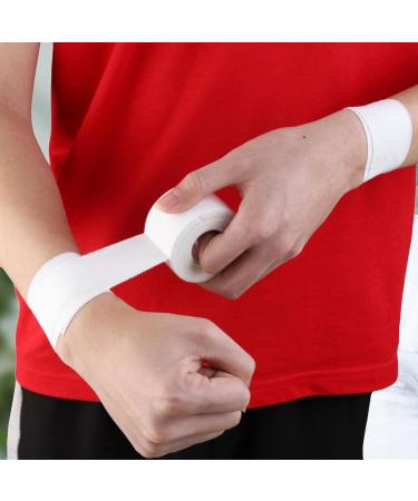 Sports Tape - Waterproof Sports Tapes | Breathable Cotton Bandage Elastic Sports Tapes for Ankle Wrist Knee Shoulder Arm Fovolat - Buy Online on GoSupps.com