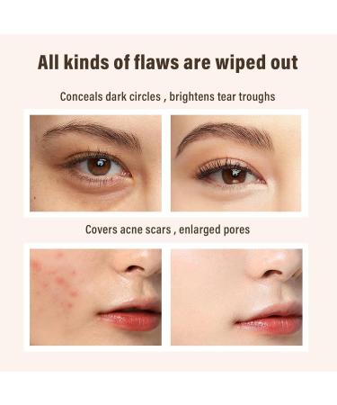 Full Coverage Concealer - Christmas Stocking Stuffers Gifts for Women Prefect Secret Santa Present for Women Waterproof and Sweat-Resistant Formula (02#) - Buy Online on GoSupps.com