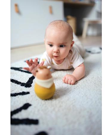 Small Foot Baby Tumbler Seaside - Wooden Toy with Sound for 8 Months+ | Otter Design | International Shipping - Buy Online on GoSupps.com