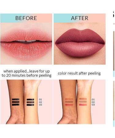 Zinari Peel Off Lip Liner Long Lasting Peel Off Lip Liner Peel Off Lip Liner Zinari Peel Off Lip Liner Nude Tattoo Waterproof Lip Liner Detachable Lip Liner(#0 - Buy Online on GoSupps.com