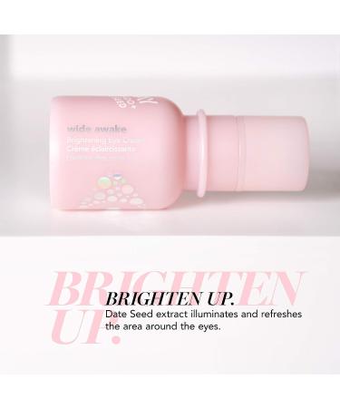 Saturday Skin Wide Awake Brightening Eye Cream - Korean Illuminating Formula for Wrinkles, Puffy Eyes & Dark Circles | Lightweight Anti-Aging Moisturizer - Hydrating, Reduces Fine Lines (0.51 Fl Oz) - Buy Online on GoSupps.com