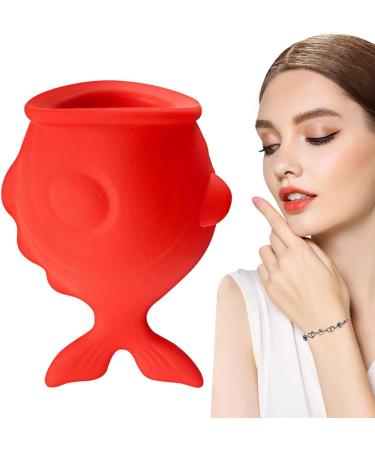 Lip Enhancer Plumper - Fish-Shaped Lip Suction Device | Long-lasting Lip Enhancer Tool | Reusable Lip Plumping Beauty Device | Lightweight Lip Sucker Plumper Tool Suitable For Lip Care - Buy Online on GoSupps.com