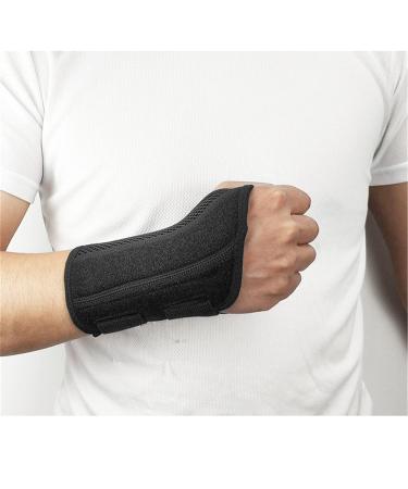 Buy Carpal Tunnel Wrist Brace - Compression Support for Men & Women | Adjustable Black Medium Sports Wristband - Buy Online on GoSupps.com