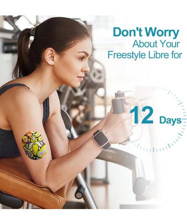 24 Pack Oval Adhesive Patches for Abbott Freestyle Libre & Medtronic Guardian Sensor - Waterproof & Sweatproof CGM Protection Cover for 10-14 Days - Buy Online on GoSupps.com