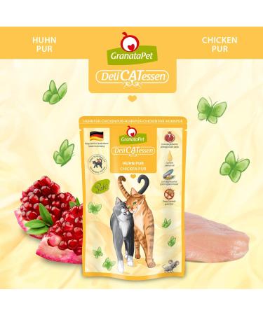 Granapet Delicatessen Multipack 3 Without Fish - Grain-Free Wet Cat Food High Meat Content Trial Size 6 x 85g (510g Total) - Premium Nutrition for Cats - Buy Online on GoSupps.com
