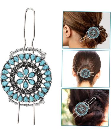Beavorty Hairpin women's hair clips hair accessories for women flower hair accessories women's hair accessories women hair accessories Hair Ornament Hair up Zinc alloy Fashion Miss - Buy Online on GoSupps.com
