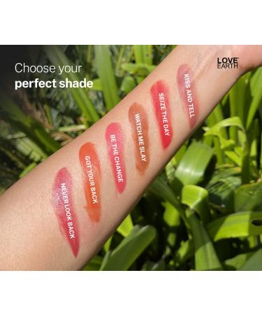 Love Earth Lip & Cheek Tint Multipot - Raspberry Pink | Essential Oils & Vitamin E | Natural Beauty for Lips Eyelids & Cheeks - Buy Online on GoSupps.com