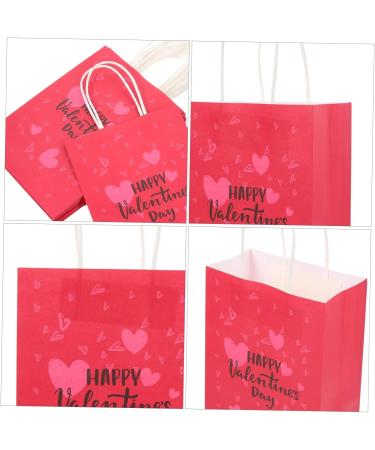 Mobestech 40 Pcs Valentine's Day Tote Love Heart Gift Pouches Love Heart Bag Love Party Favors Bag Reusable Gift Wrap Gift Wrapping Bags Valentines Goodie Bags Wrapping Paper Handheld Child 1 count (Pack of 1) As Shown 1x4pcs - Buy Online on GoSupps.com