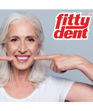 Fittydent Super Pregnation Cream 40g | Water-Insoluble Detention Cream for Upper & Lower Jaw Prostheses | Easy Application - Once Daily | Tasteless Adhesive Solution - Buy Online on GoSupps.com