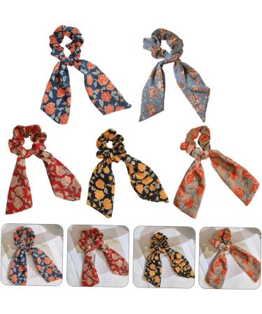 LALAFINA Satin Hair Scrunchie Rope Accessories Ties Scarf Scarf Set Scrunchies Hair Rings - Buy Online on GoSupps.com