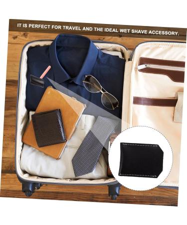 Doitool Razor Holster Case - Leather Sheath for Men | Fixed Blade Razor Cover for Travel & Home - Buy Online on GoSupps.com