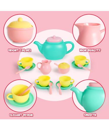 Joyin Children's Tea Service Set - Play Kitchen Accessories & Tableware for Ages 3-6 | Perfect Role-Playing Gift for Tea Parties - Buy Online on GoSupps.com
