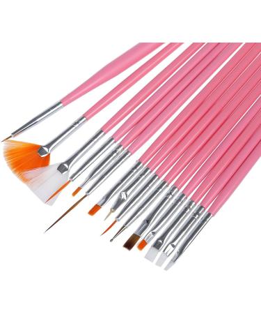 FREDY 15 in 1 nail cosmetic brush set Rose - Buy Online on GoSupps.com