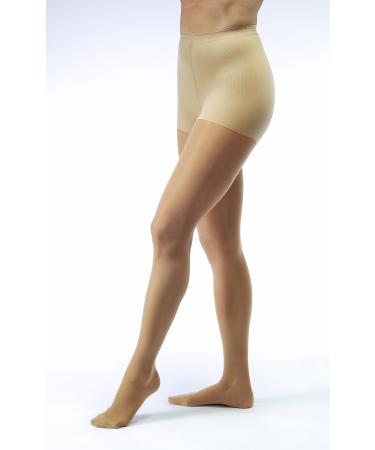 BSN Medical 117239 Jobst Compression Stocking, Closed Toe, Waist High, Large, 8-15 mmHg, Sun Bronze Closed Toe, Large Sun Bronze