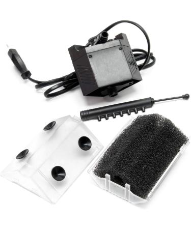 SunSun JP-093 Internal Aquarium Filter with Pump - 450 L/H 5W Corner Filter for Small Aquariums Up to 60L - Buy Online on GoSupps.com