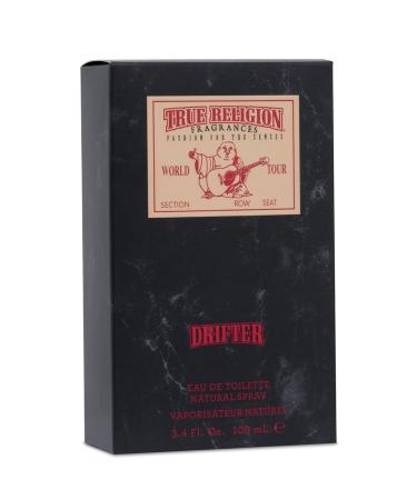 True Religion Drifter Men's Cologne - 3.4 fl oz eau de toilette - aromatic herbal marine - bergamot apple aquatics lavender juniper sage vetiver musk patchouli - Fashion for the senses 3.4 Fl Oz (Pack of 1) - Buy Online on GoSupps.com