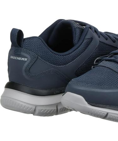 Skechers Men's Track Scloric Oxford Navy 12 2E US - Comfortable and Stylish Shoes for Men - Buy Online on GoSupps.com