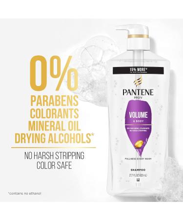 Pantene Volume & Body Twin Pack Shampoo + Hair Treatment for Fine Color-Treated Hair - Buy Online on GoSupps.com