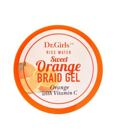 R&B Collection Dr. Girls Rice Water Lock & Twists Orange Braid Gel - Extra Mega Hold (8.45 oz) with Vitamin C for Stronger Hair - Buy Online on GoSupps.com