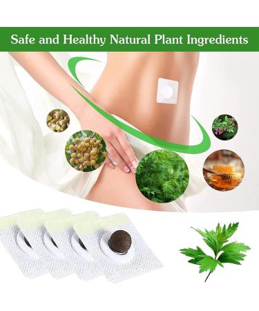 Natural Herbal Belly Stickers - 90PC Mugwort Navel Detox Stickers for International Shipping - Buy Online on GoSupps.com