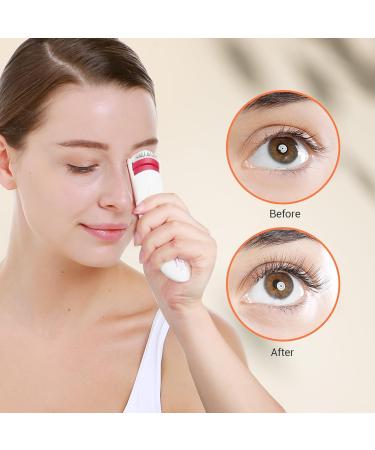 TOUCHBeauty Heated Eyelash Curler Electric Eyelash Curler Eyelash Brush with Smart Silicone Heating Pads AG-1013W - Buy Online on GoSupps.com
