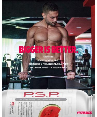 Metabolic Nutrition P.S.P. Physique Stimulating PreWorkout 672g Zero Sugar Caffeine Free (Fruit Punch) - Buy Online on GoSupps.com