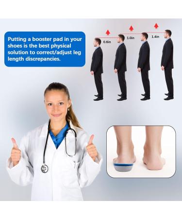  Buy Altartar Heel Spur Inserts - Top Orthopedic Heel Cushions for Men & Women | Silicone Heel Protection for Plantar Fasciitis - 35mm Blue  - Buy Online on GoSupps.com